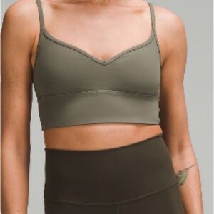 Lululemon Athletica Align Sweetheart Sportsbra Olive color